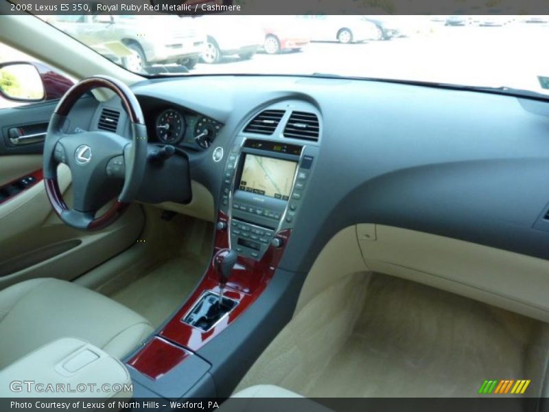 Royal Ruby Red Metallic / Cashmere 2008 Lexus ES 350