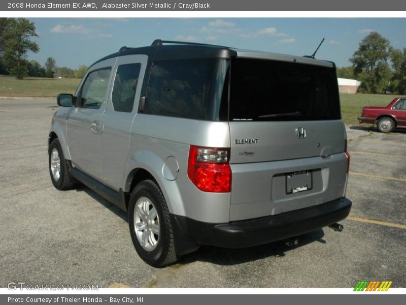 Alabaster Silver Metallic / Gray/Black 2008 Honda Element EX AWD