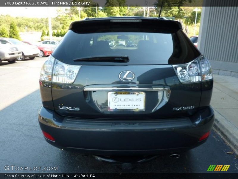 Flint Mica / Light Gray 2008 Lexus RX 350 AWD