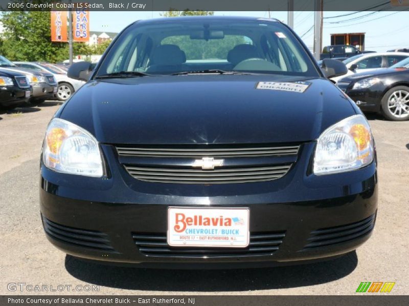 Black / Gray 2006 Chevrolet Cobalt LS Sedan