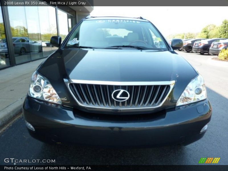 Flint Mica / Light Gray 2008 Lexus RX 350 AWD