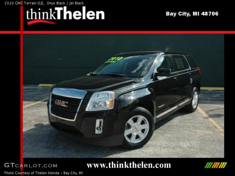 Onyx Black / Jet Black 2010 GMC Terrain SLE