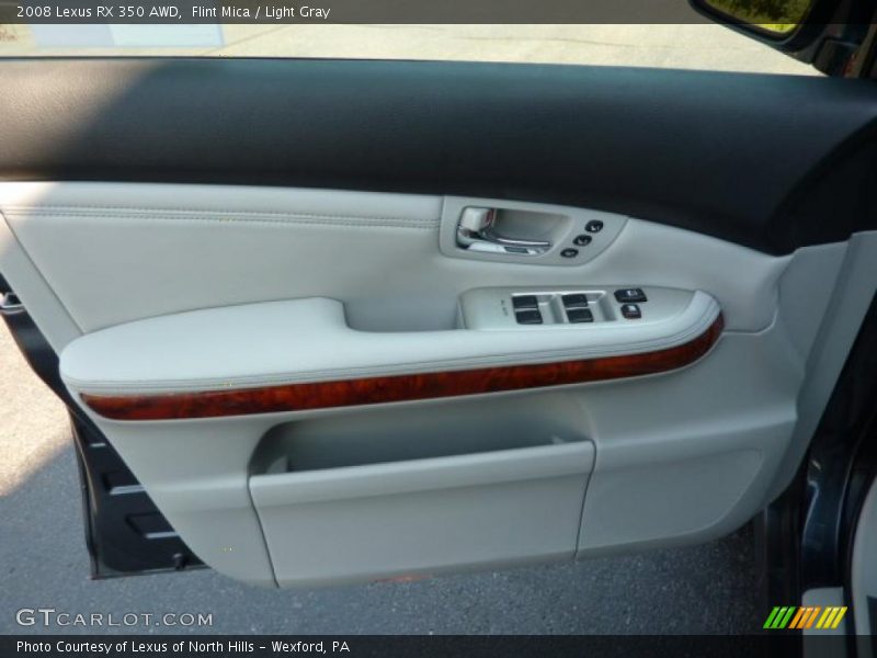 Flint Mica / Light Gray 2008 Lexus RX 350 AWD