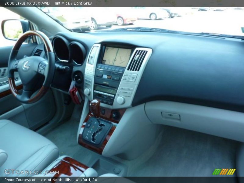 Flint Mica / Light Gray 2008 Lexus RX 350 AWD