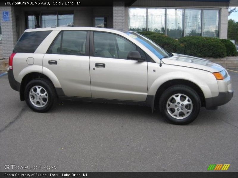 Gold / Light Tan 2002 Saturn VUE V6 AWD