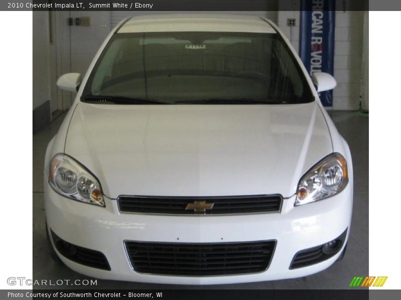 Summit White / Ebony 2010 Chevrolet Impala LT