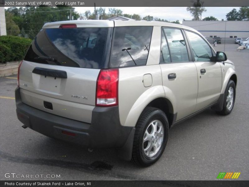 Gold / Light Tan 2002 Saturn VUE V6 AWD