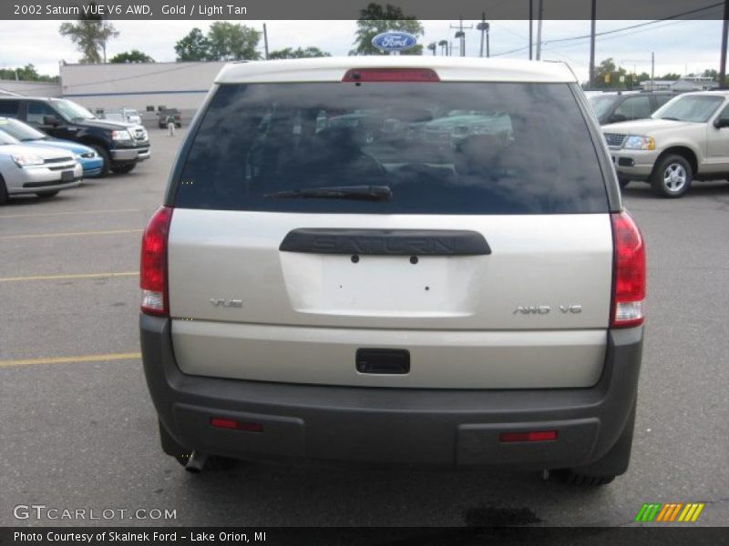 Gold / Light Tan 2002 Saturn VUE V6 AWD