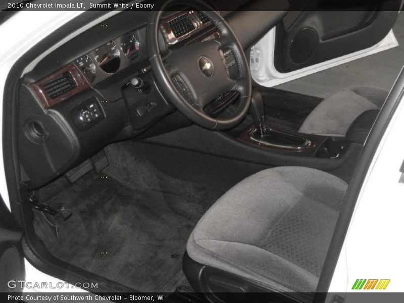 Summit White / Ebony 2010 Chevrolet Impala LT