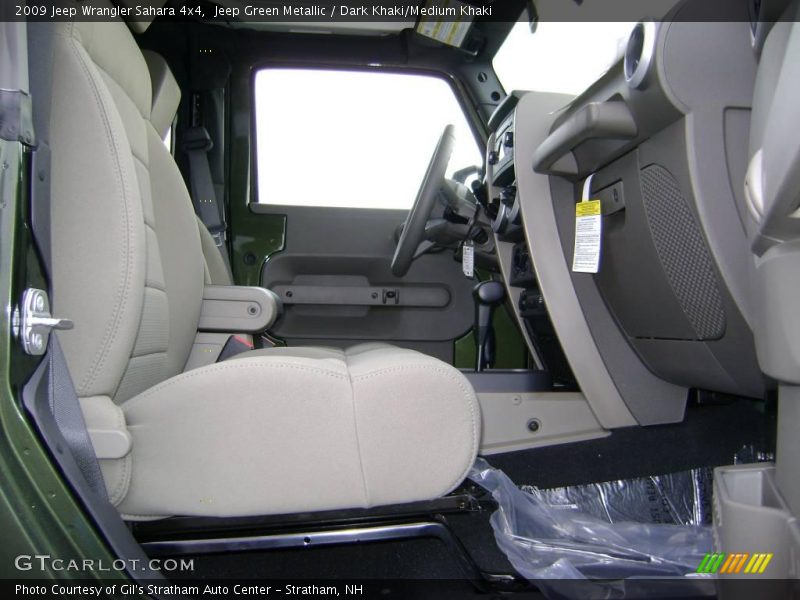Jeep Green Metallic / Dark Khaki/Medium Khaki 2009 Jeep Wrangler Sahara 4x4