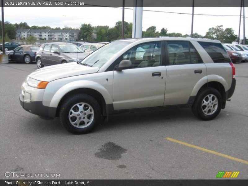Gold / Light Tan 2002 Saturn VUE V6 AWD