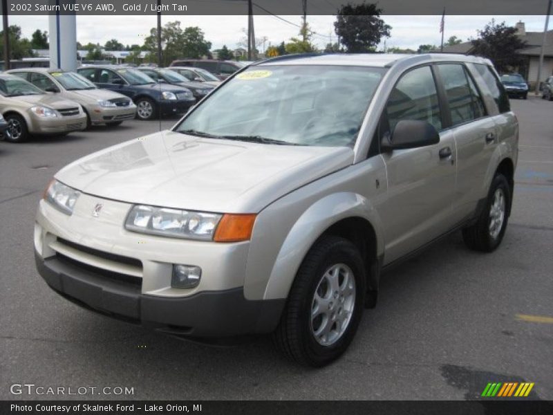 Gold / Light Tan 2002 Saturn VUE V6 AWD