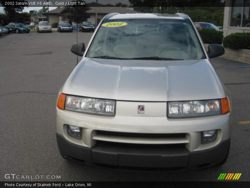 Gold / Light Tan 2002 Saturn VUE V6 AWD