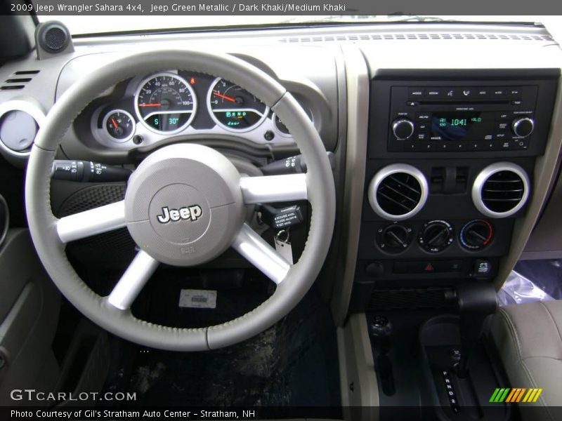Jeep Green Metallic / Dark Khaki/Medium Khaki 2009 Jeep Wrangler Sahara 4x4