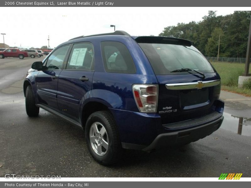 Laser Blue Metallic / Light Gray 2006 Chevrolet Equinox LS