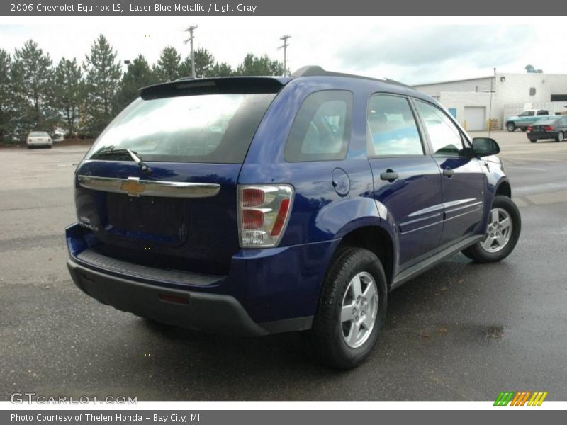 Laser Blue Metallic / Light Gray 2006 Chevrolet Equinox LS