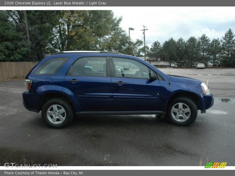 Laser Blue Metallic / Light Gray 2006 Chevrolet Equinox LS