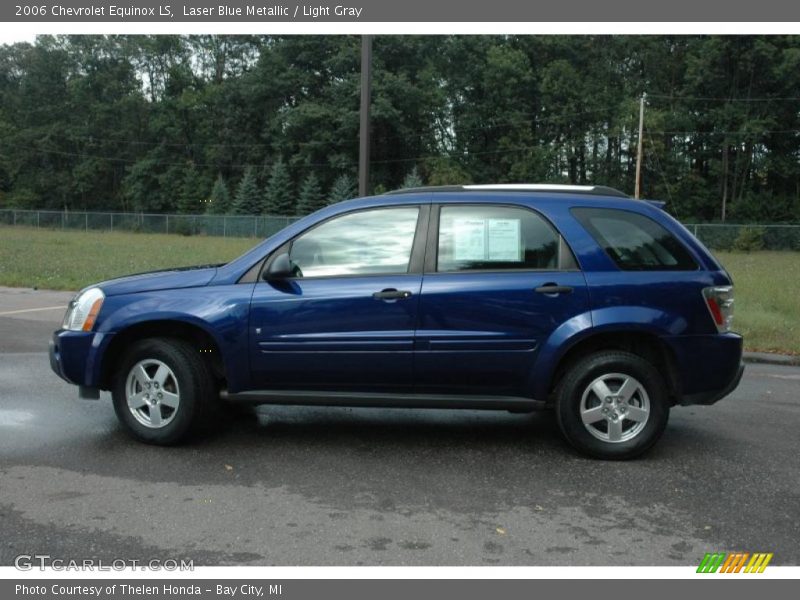 Laser Blue Metallic / Light Gray 2006 Chevrolet Equinox LS