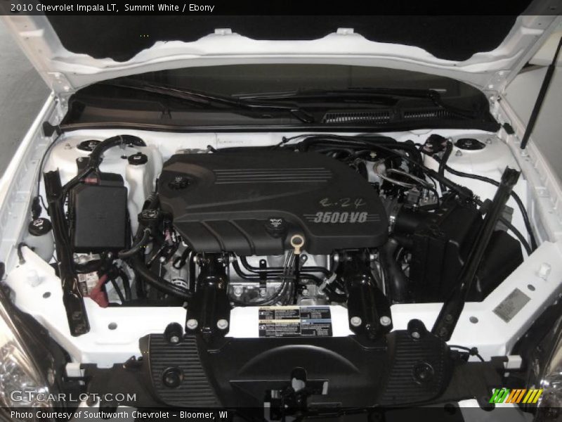 Summit White / Ebony 2010 Chevrolet Impala LT