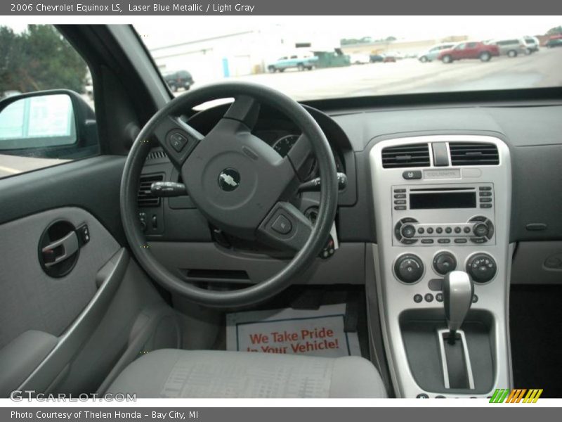 Laser Blue Metallic / Light Gray 2006 Chevrolet Equinox LS