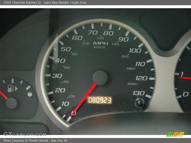 Laser Blue Metallic / Light Gray 2006 Chevrolet Equinox LS