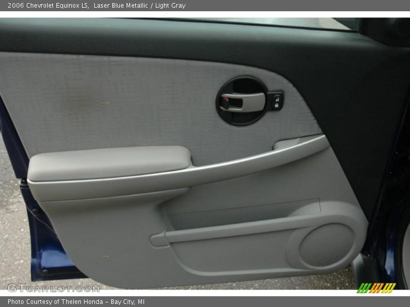Laser Blue Metallic / Light Gray 2006 Chevrolet Equinox LS