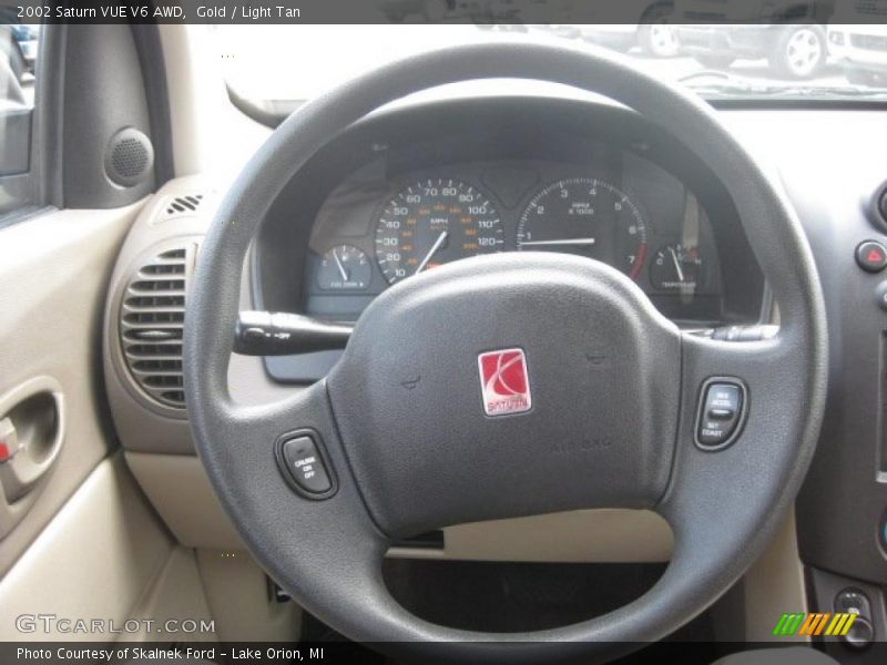 Gold / Light Tan 2002 Saturn VUE V6 AWD