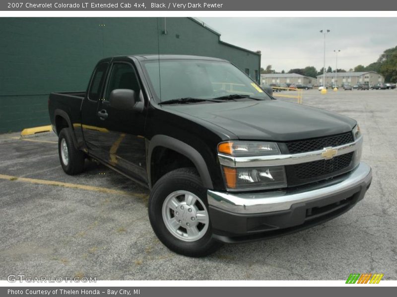 Black / Very Dark Pewter 2007 Chevrolet Colorado LT Extended Cab 4x4
