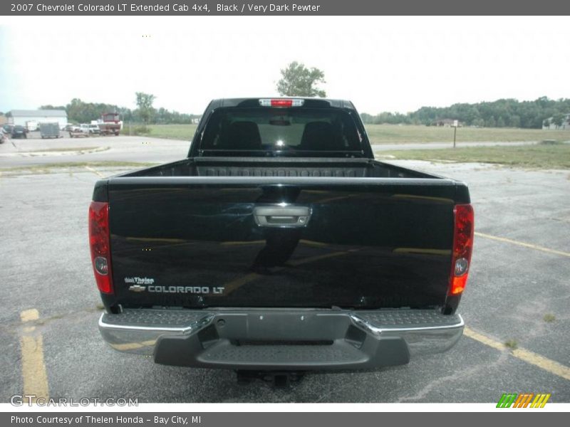 Black / Very Dark Pewter 2007 Chevrolet Colorado LT Extended Cab 4x4