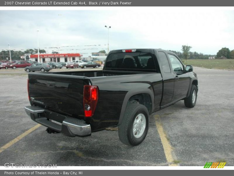 Black / Very Dark Pewter 2007 Chevrolet Colorado LT Extended Cab 4x4