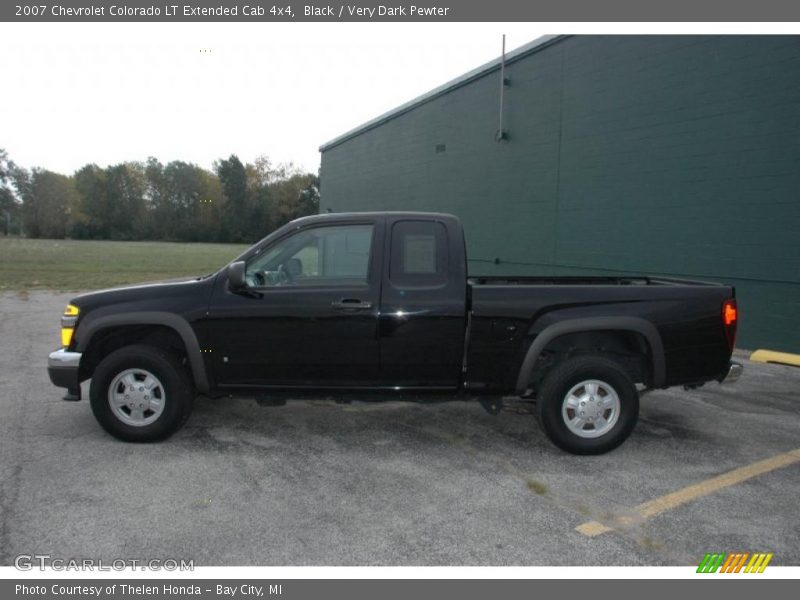 Black / Very Dark Pewter 2007 Chevrolet Colorado LT Extended Cab 4x4