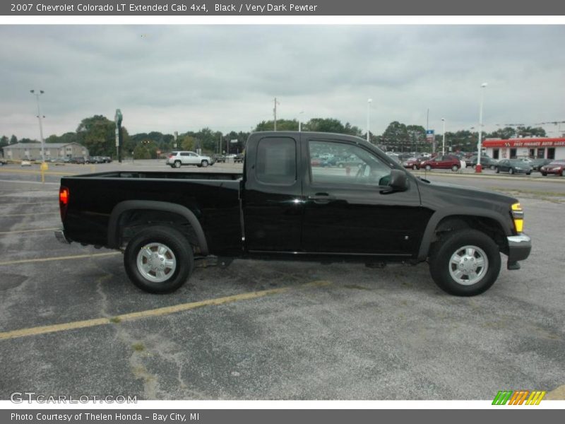 Black / Very Dark Pewter 2007 Chevrolet Colorado LT Extended Cab 4x4