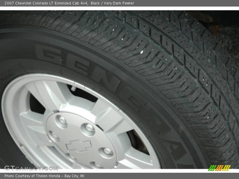 Black / Very Dark Pewter 2007 Chevrolet Colorado LT Extended Cab 4x4