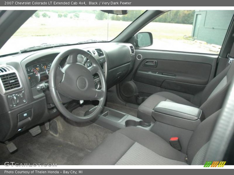 Black / Very Dark Pewter 2007 Chevrolet Colorado LT Extended Cab 4x4