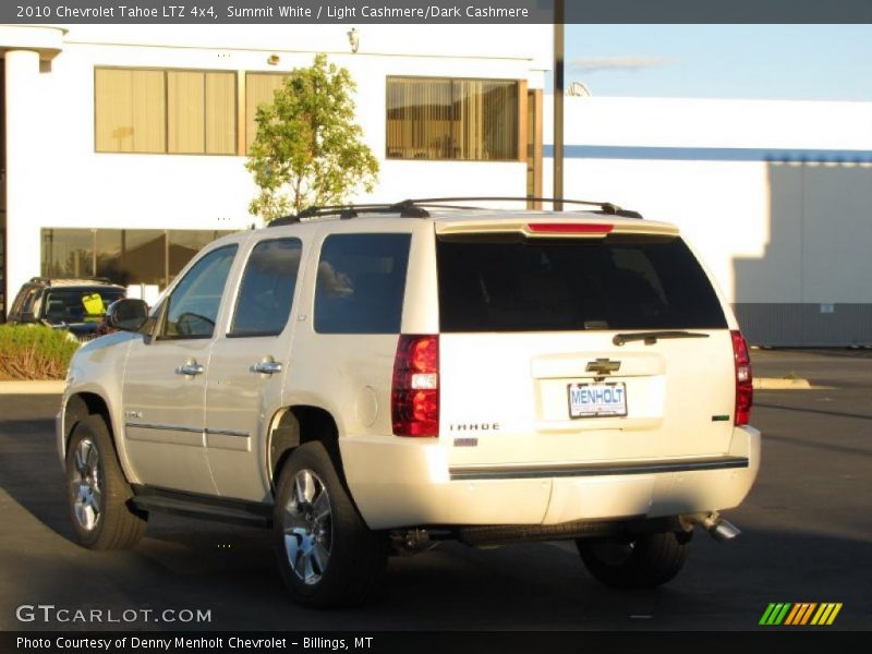 Summit White / Light Cashmere/Dark Cashmere 2010 Chevrolet Tahoe LTZ 4x4