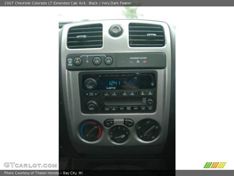 Black / Very Dark Pewter 2007 Chevrolet Colorado LT Extended Cab 4x4