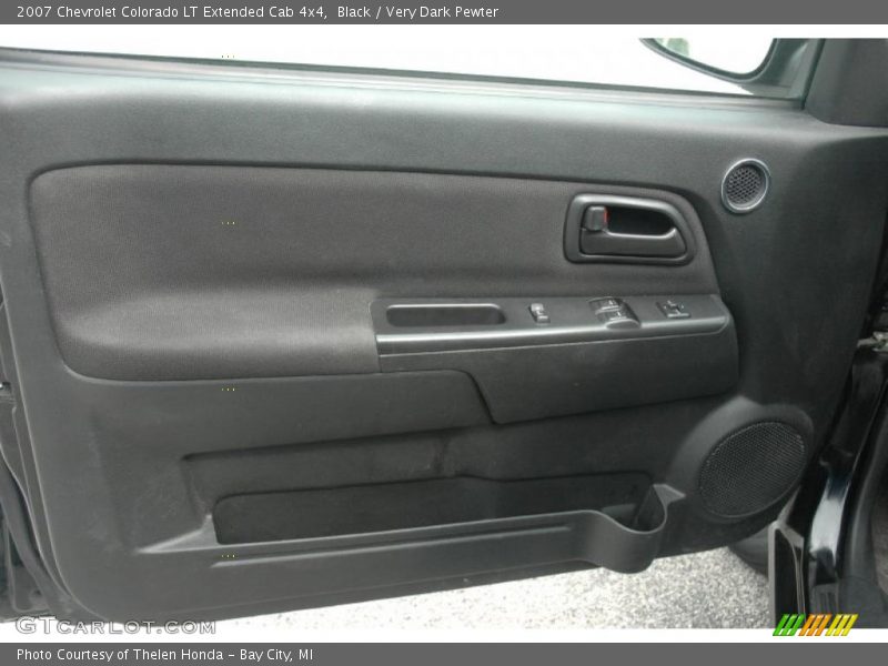 Black / Very Dark Pewter 2007 Chevrolet Colorado LT Extended Cab 4x4