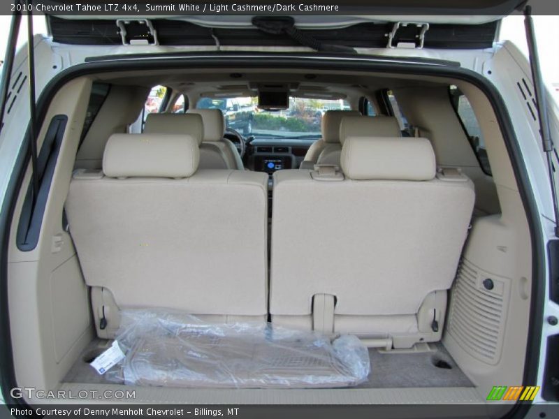 Summit White / Light Cashmere/Dark Cashmere 2010 Chevrolet Tahoe LTZ 4x4