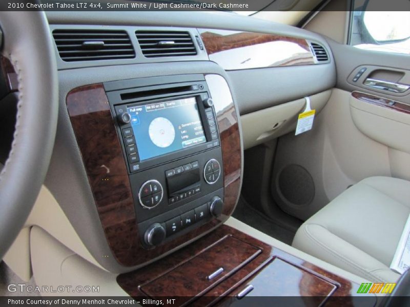 Summit White / Light Cashmere/Dark Cashmere 2010 Chevrolet Tahoe LTZ 4x4