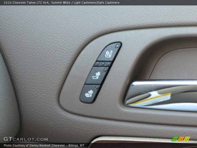 Summit White / Light Cashmere/Dark Cashmere 2010 Chevrolet Tahoe LTZ 4x4