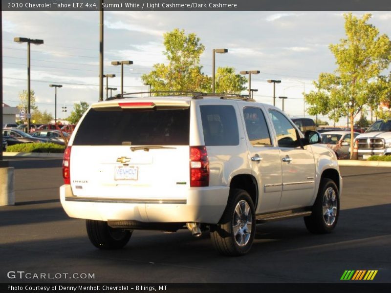 Summit White / Light Cashmere/Dark Cashmere 2010 Chevrolet Tahoe LTZ 4x4