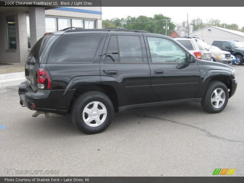 Black / Light Gray 2006 Chevrolet TrailBlazer LS