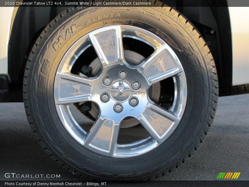 Summit White / Light Cashmere/Dark Cashmere 2010 Chevrolet Tahoe LTZ 4x4