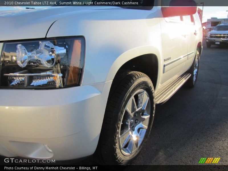 Summit White / Light Cashmere/Dark Cashmere 2010 Chevrolet Tahoe LTZ 4x4