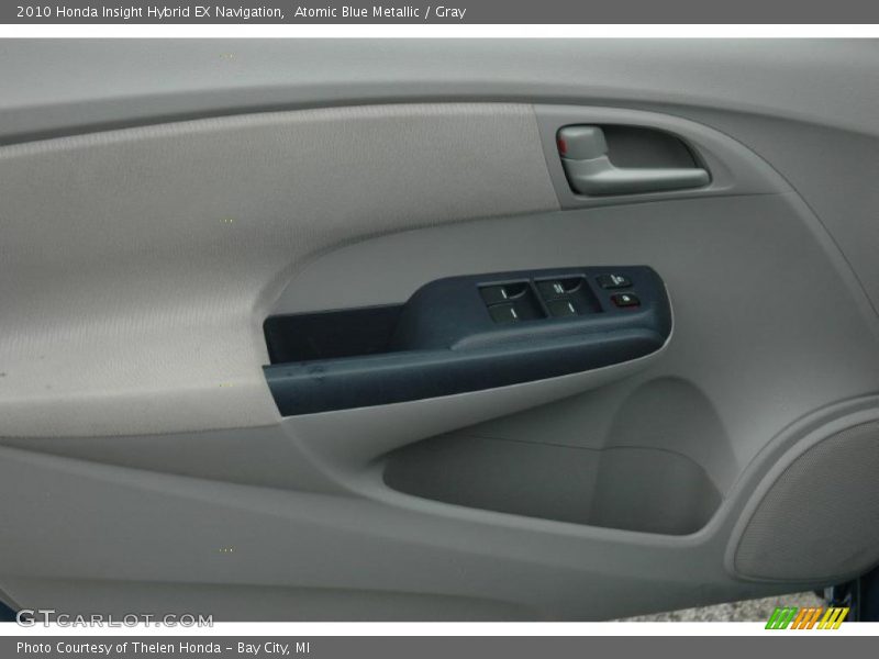 Atomic Blue Metallic / Gray 2010 Honda Insight Hybrid EX Navigation