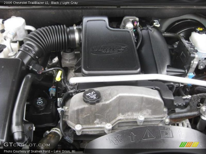 Black / Light Gray 2006 Chevrolet TrailBlazer LS
