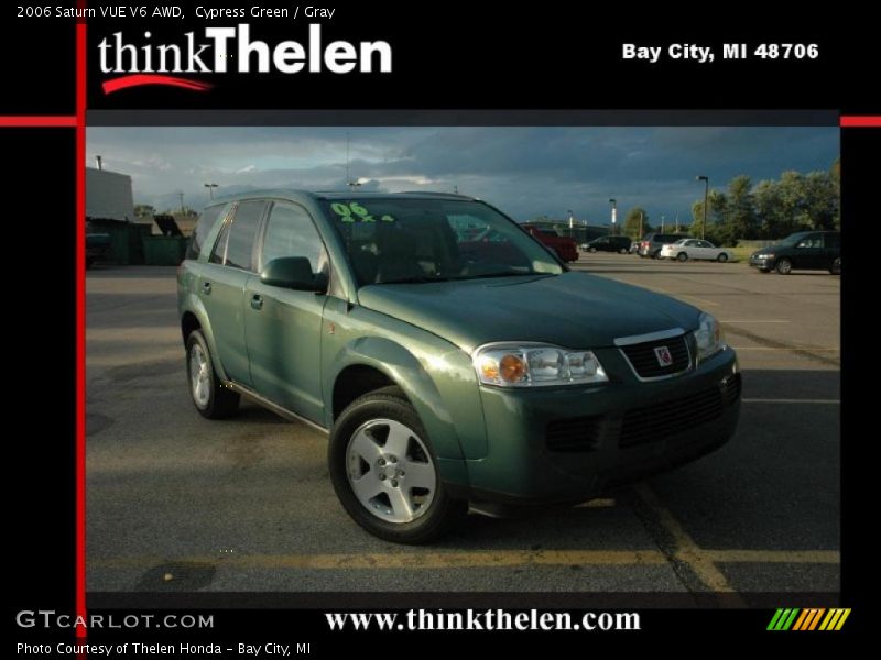 Cypress Green / Gray 2006 Saturn VUE V6 AWD
