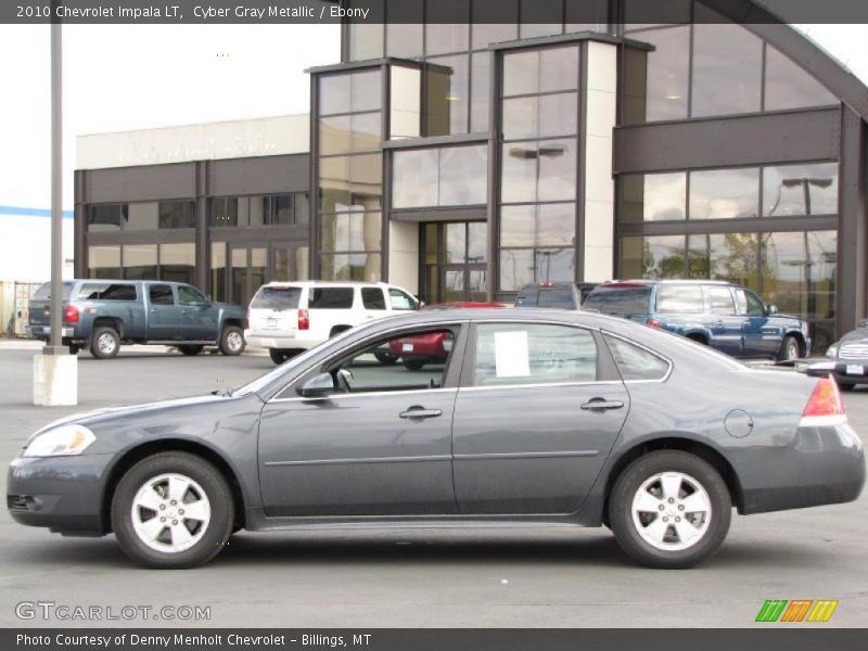 Cyber Gray Metallic / Ebony 2010 Chevrolet Impala LT