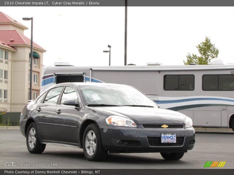 Cyber Gray Metallic / Ebony 2010 Chevrolet Impala LT