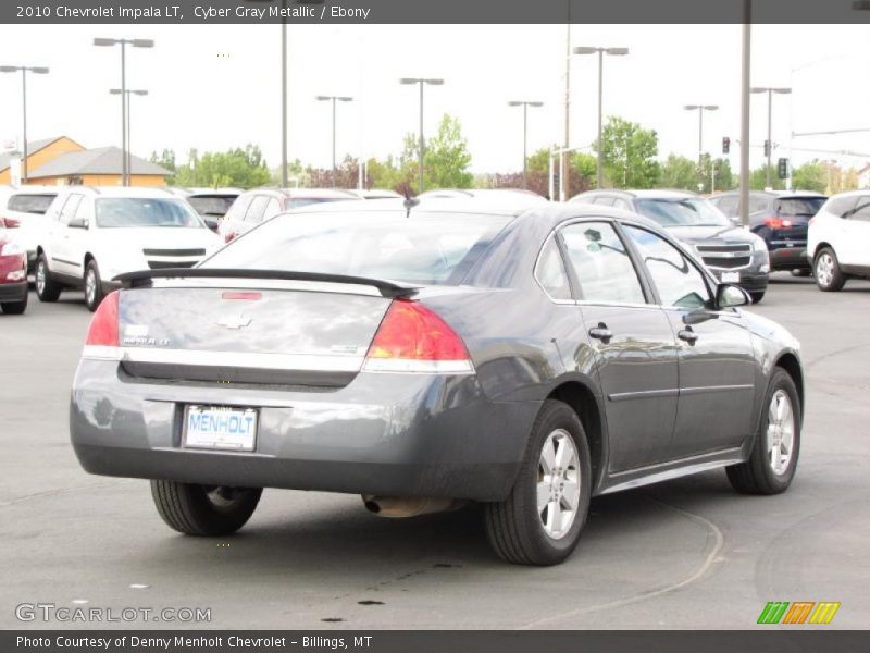 Cyber Gray Metallic / Ebony 2010 Chevrolet Impala LT